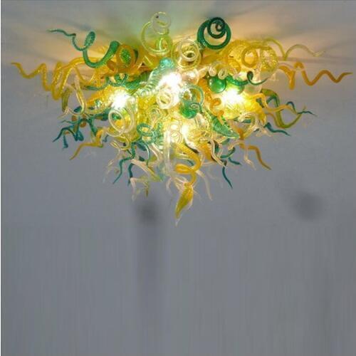 Spring Style Art Glass Chandelier Abstract Outdoor Blown Murano Glass Chandeliers