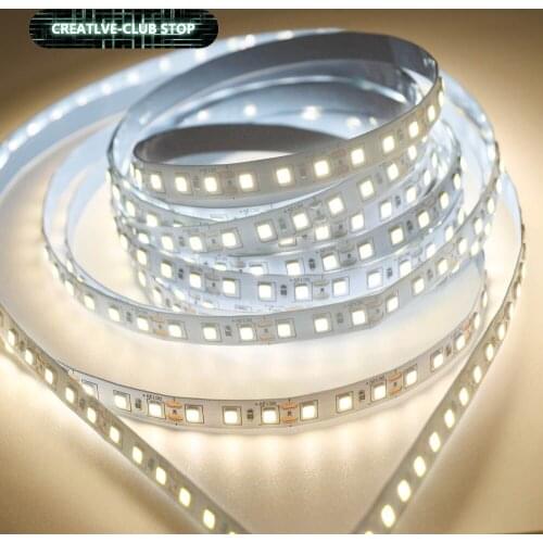 DC12V 5M SMD 2835 Neutral light 4000K LED Light Strips Decoration Lighting Ribbon Lamps For Festival Party Bedroom BackLight DIY