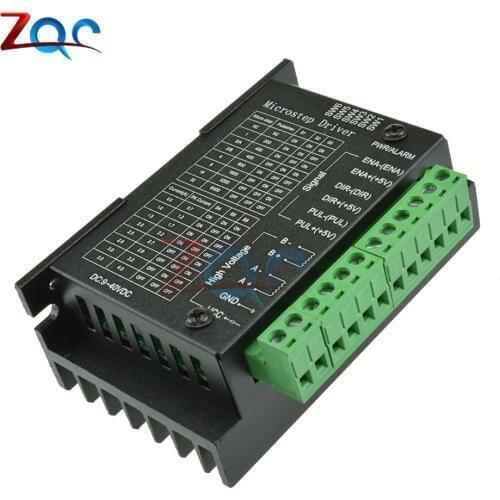 TB6600 stepper motor Driver Controller 4A 9~42V TTL 16 Micro-Step CNC 1 Axis NEW upgraded version of the 42/57/86 stepper motor