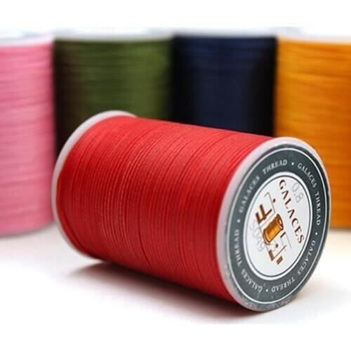 0.8mm Waxed Cotton Cord Waxed Thread Cord String Strap Necklace Rope For DIY Jewelry Making For Shamballa Bracelet