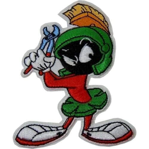 3'' MARVIN THE MECHANIC Embroidered Iron-On Patch