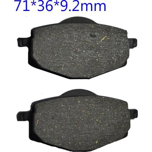 Motorcycle Rear Brake Pad for Yamaha TZR80R DT125R TDR125 YZ125 DT200R YZ250 XT600 XTZ600 XT600Z