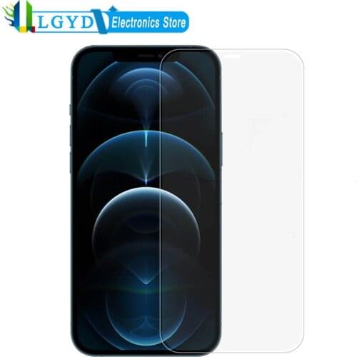 Anti-fingerprint Screen Tempered Glass Film For iPhone 12 Pro Max / 12 Pro / 12 mini Phone Screen Protector