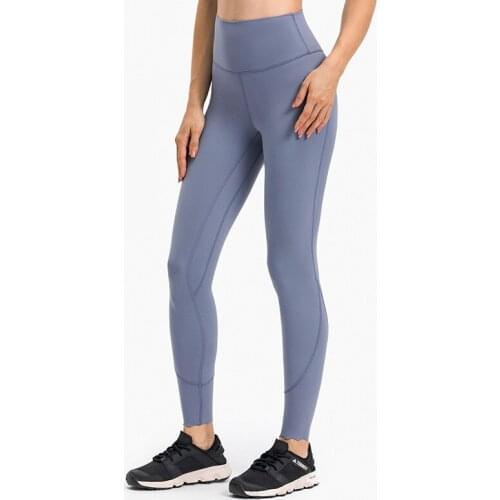 NWT Women Hip Lifting Running Pant Scallop Edge Tight High Waist Water Ripple Design Super Quality Side Pockets Leggings
