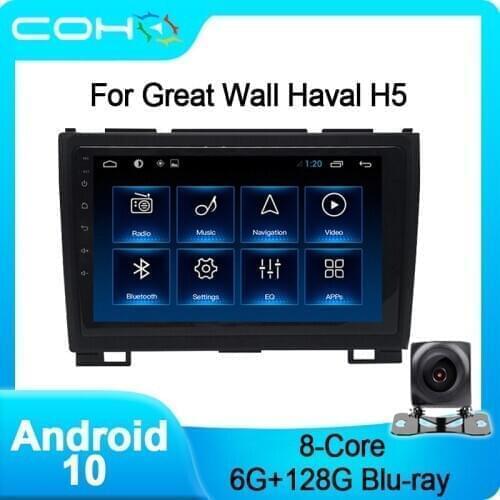 COHO For Great Wall Haval H3 H5 2013-2016 Gps Navigation Car Stereo Radio Android 10.0 Octa Core 6+128G