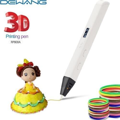 DREWANG 3D Printing Pen for Kids RP800A 3D Pen with OLED Display Professional 3D Printer Pen for Adult Kid DIY Christmas Toys