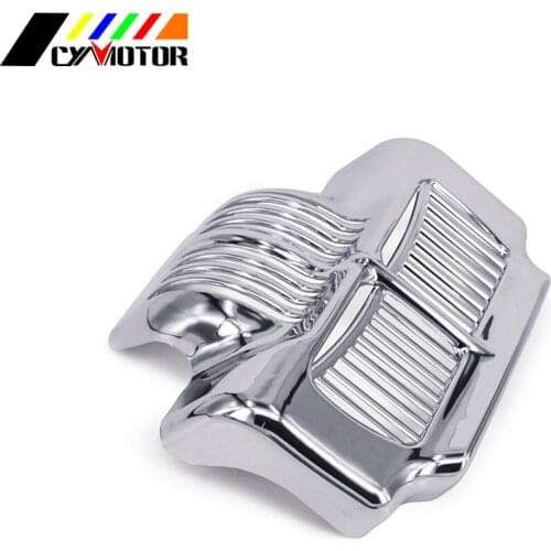 Chrome Black Motorcycle Stock Oil Cooler Cover For Harley Electra Glides 2011 2012 2013 2014 2015 Trikes 2011-2013 Freewheeler
