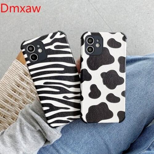 Fashion Animal Pattern Phone Cases For Samsung Galaxy A41 A31 A21 A21S A11 A10S A12 A01 A02 A02S Zebra Caw Pattern Soft Cover