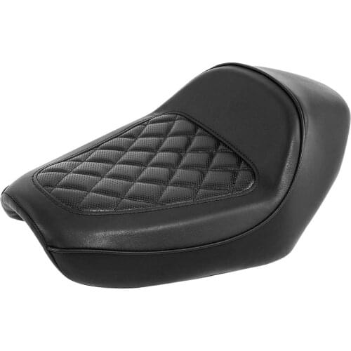 Motorcycle Black Rider Driver Solo Seat For Harley Sportster XL 883 1200 2010-2021 2019 2020