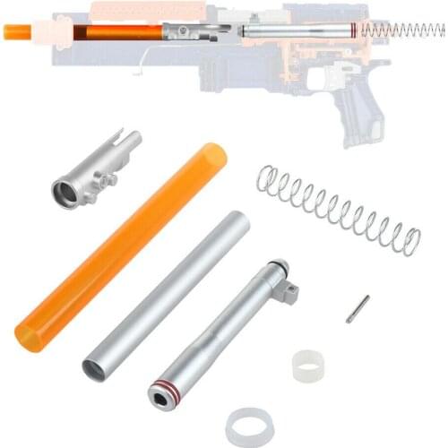 Worker Mod Stefan Short Dart Breech Tube with Adaptor for Nerf Alpha Trooper Elite CS-12 Toy
