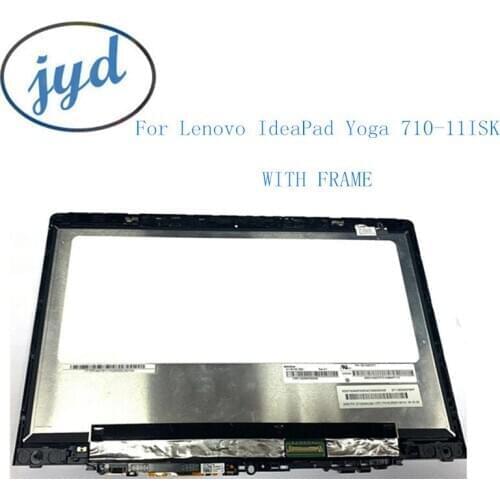 11.6'' LCD Touch Screen Digitizer Assambly Laptop Panel For Lenovo Yoga 710-11ISK 80TX 710-11IKB 80V6 1920X1080