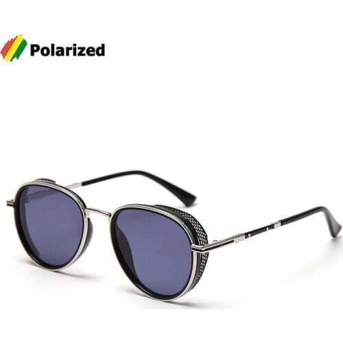 JackJad 2020 Fashion Vintage SteamPunk Style Polarized Sunglasses Men Side Shield Brand Design Sun Glasses Oculos De Sol S31611