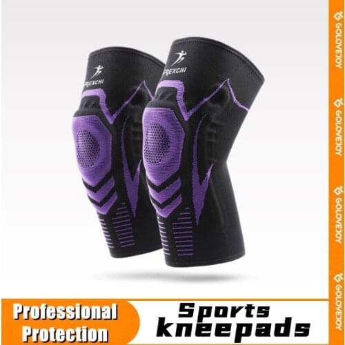 Sports Kneepads Professional Update Elastic Anti-collision Protective Gear Fitness Running Basketball Leggings Squat Protection