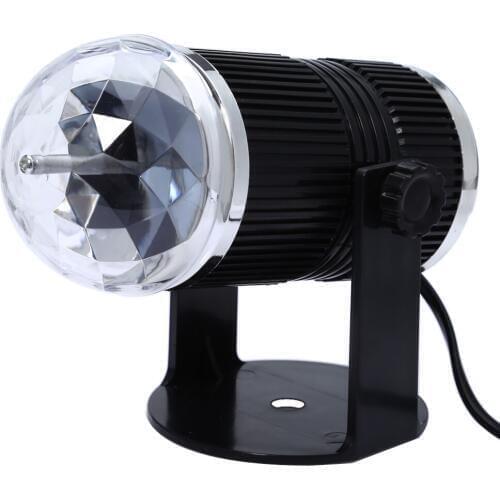 Led Crystal Stage Light Sound Activated Rgb Magic Ball Disco Dj Laser Lighting Automatically Stage Lighting Effect