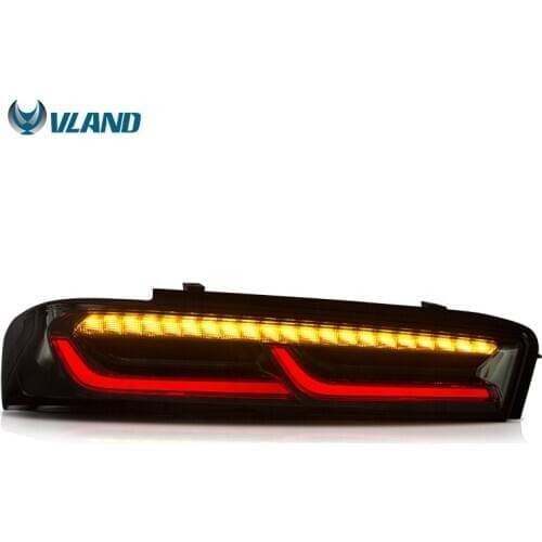 Foe VLAND Wholesale SS Gen6 sequential led tail light 2016 2017 2018 taillights for CHEVROLET Camaro