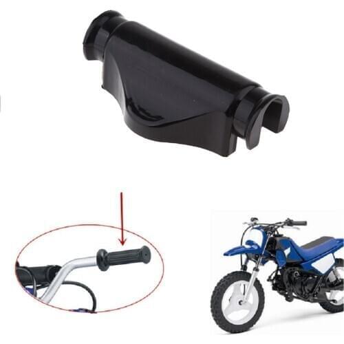 Motorcycle Handlebar Bar Pad Protector Cover for Yamaha PW50 PW 50 1991-2017 2014 2015 2016 Rubber Handle Bar Pad Black