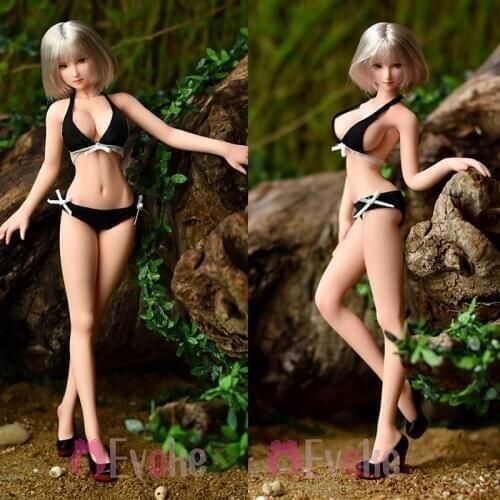 1/6 26XL plastic coated body humanoid silicone software can be connected to OB head, fingers can be moved