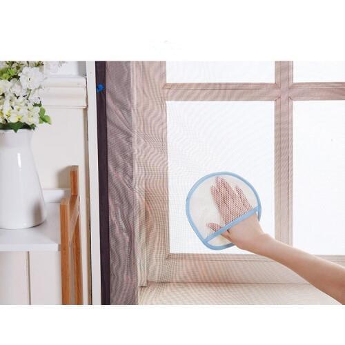 1PC New clean cloth dropping dust the screen door curtain cloth household dust removing gloves and thicken clean cloth OK 0608