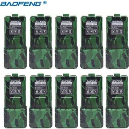 10PCS Original BAOFENG UV-5R 7.4V 3800mAh Li-ion Battery For baofeng Walkie Talkie UV5R BF-F8 uv5r uv-5re uv5re Two Way Radio