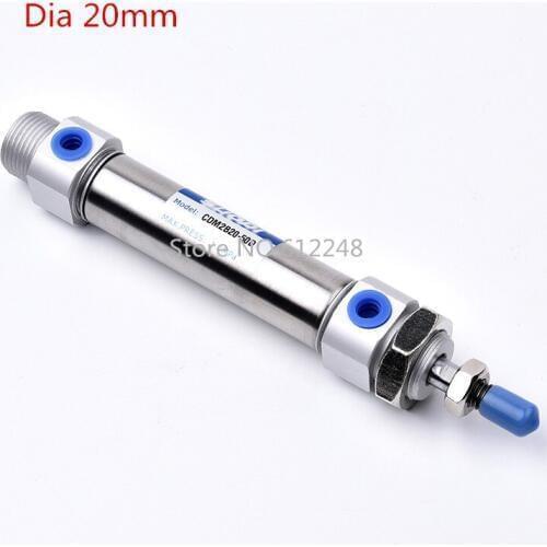 SMC Type Cylinder CDM2B20-25 CDM2B20-40 CDM2B20-50 CDM2B20-75 CDM2B20-80 Mini Pneumatic Double Acting