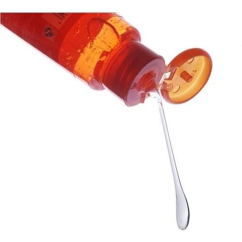 80ML PeachStrawberryBlueberryCherryOrange Edible Flavor Water Based Lubricant Sex Anal Oral Gel Sex Lube For Couple Adult