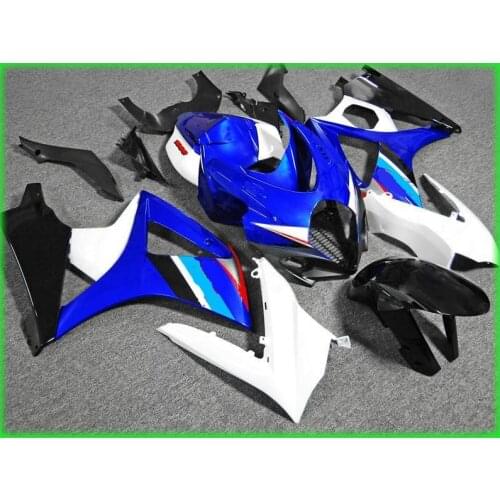 Motorcycle Fairing kit for GSXR1000 K7 07 08 GSXR 1000 2007 2008 gsxr1000 White blue black Fairings set+gifts SB04