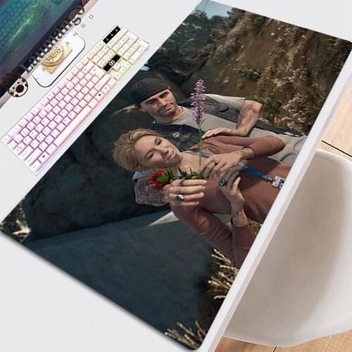 Mouse Pad Mouse Mat Kawaii Pad Computer Accessories Desk Gamer Carpet With Anime Mousepad Company Mause Backlight Cool Days Gone