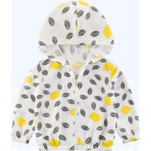New Cotton Baby Girls Boy Coat Print Flowers Jacket Kids Children Clothing Spring Autumn