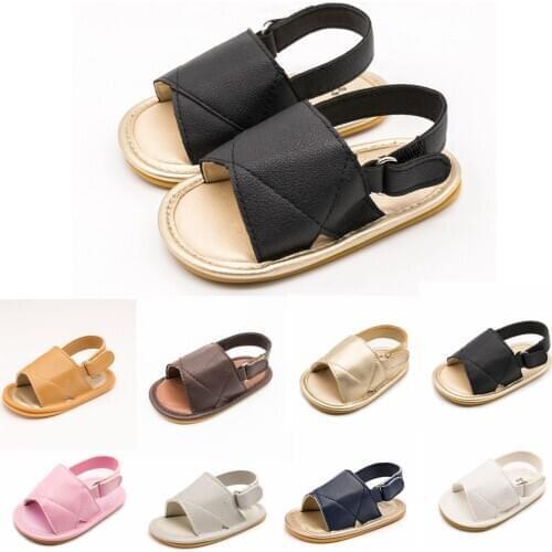 0-1Year Old Summer Toe Soft Rubber Bottom Shoes Non-slip Baby Shoes Toddler Shoes Baby Shoes Baby Boy Shoes Baby Shoes Girls