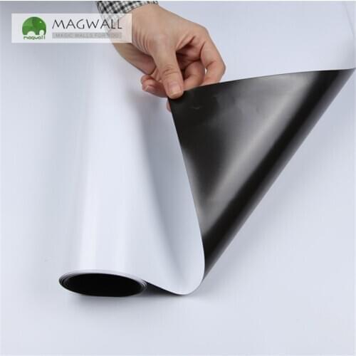 Magnetic double-layer white board 1*1m dry erase magnetic education marker writing custom size whiteboard