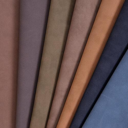 0.85mm thick matte PU leather waterproof anti - wrinkle synthetic leather for shoes/ glow in the dark shoes material fabric