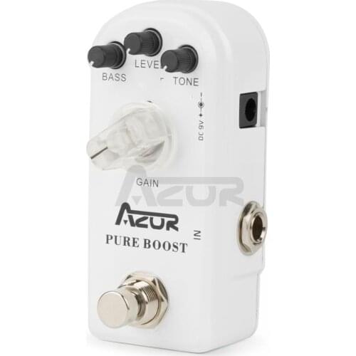 AZOR AP-304 Pure Boost Mini Guitar Effect Pedal AZOR Mini Pedal Pure Boost Guitar Pedal New Micro Pedal Guitar Accessories