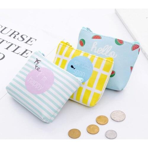 Mini Cute Sanitary Pad Pouch Girls Napkin Tampon Storage Bag Women Cosmetic Bags Card Coin Purse Makeup Organizer