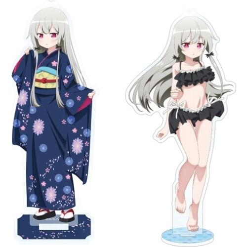 Anime Ms. vampire who lives in my neighbourhood Sofy Twilight Acrylic Figure Stand Display Model Plate Tabletop Decor Sexy Gifts