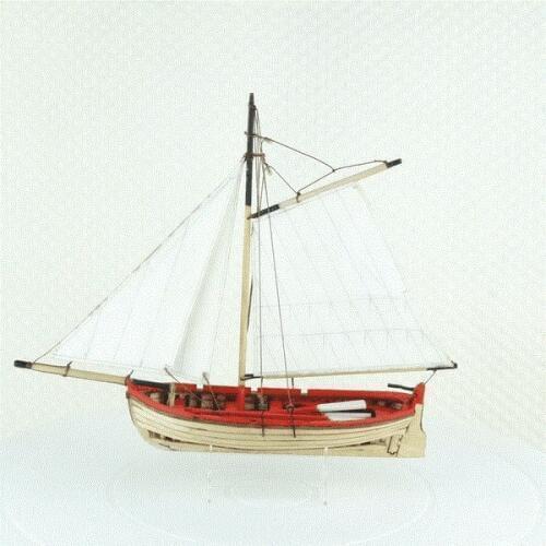 NIDALE model Hobby model kits Scale 1/50 ship model Mini sailboat wooden puzzle