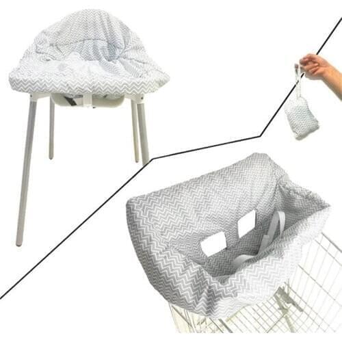 New Baby Children Supermarket Shopping Cart Seat Dining Chair Cushion Protection Safe Travel Portable Shopping Cart Cushion