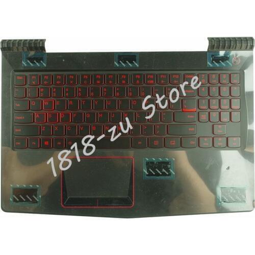 YALUZU NEW FOR Lenovo Legion Y520 R720 R720-15 R720-15IKB Laptop Palmrest US Keyboard bezel TP AP13B000300 upper case top cover