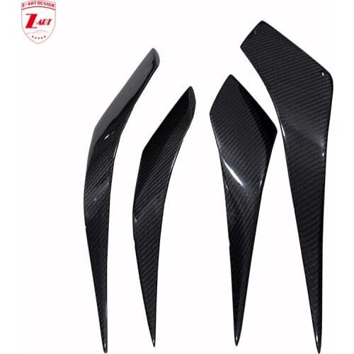 2014-2020 Z-ART i8 carbon fiber front flap for i8 carbon fiber front splitter for i8 carbon fiber front bumper wind spoiler