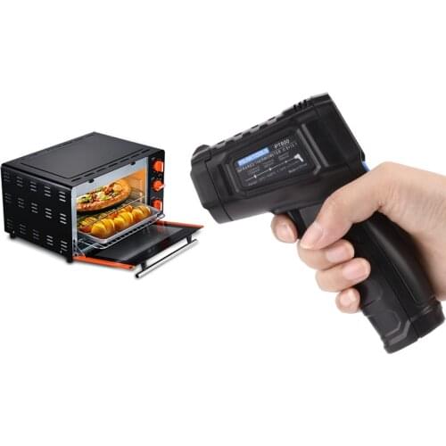 PT600 Professional Pyrometer Digital Thermometer Laser Temperature Meter Gun 600C Non Contact Infrared Termometer for Industrial