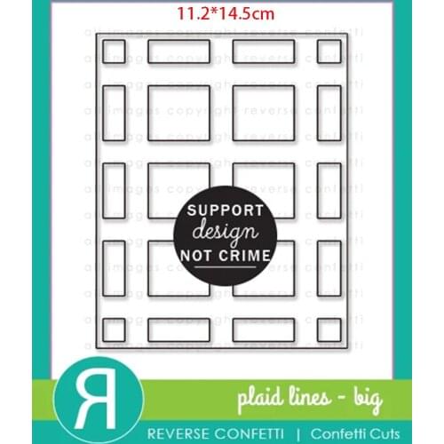 Rectangle background Embossing Metal cutting dies 2021 new diy molds Scrapbooking Paper Making die cuts crafts slimeline dies