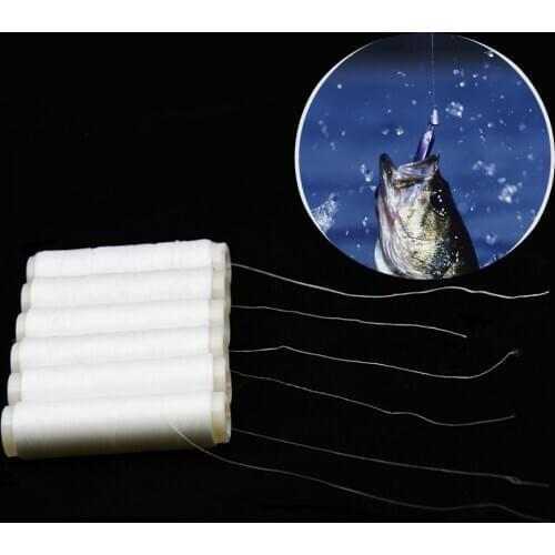 Polyester Fishing Line Elastic Thread Spool Strong Rope Cord Angling Accessories Monofilament Tackle Invisible Fishing Bait Line