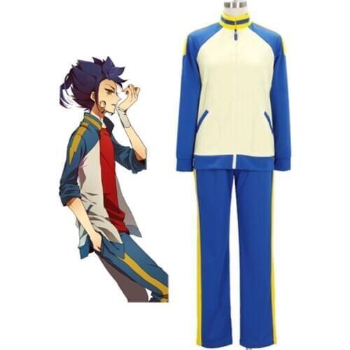S-3XL Can be tailored Anime Inazuma Eleven Cosplay Man Woman Halloween Spring autumn uniforms Cosplay Sportswear Costume