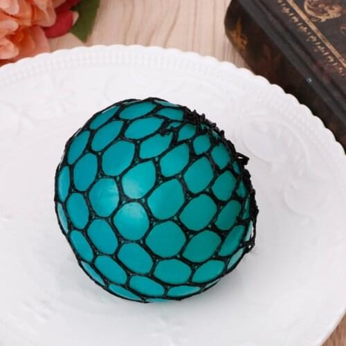 ADHD Fruit Toy Anti Stress Face Reliever Grape Ball Autism Squeeze Relief Game Y4UD