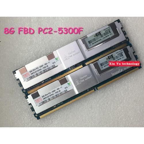 8GB DDR2 667MHz 8G PC2-5300 2Rx4 FBD ECC Server memory FB-DIMM RAM 240pin Lifetime warranty