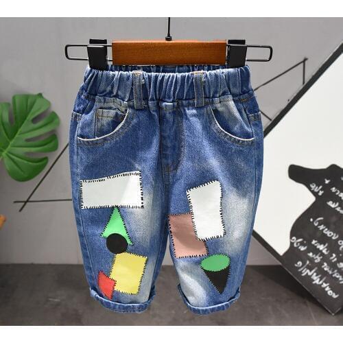Boys Summer Denim Shorts Brand Fashion Jeans Boys Shorts Childrens Beach Shorts Casual Boys shorts 2-7years