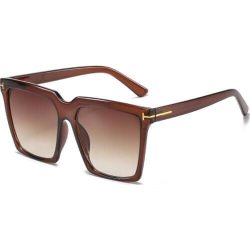 2020 New Retro Big Frame Plastic Square Sunglasses Men And Women Classic Fashion Sunglasses Retro Fashion Outdoor Sun Glasses