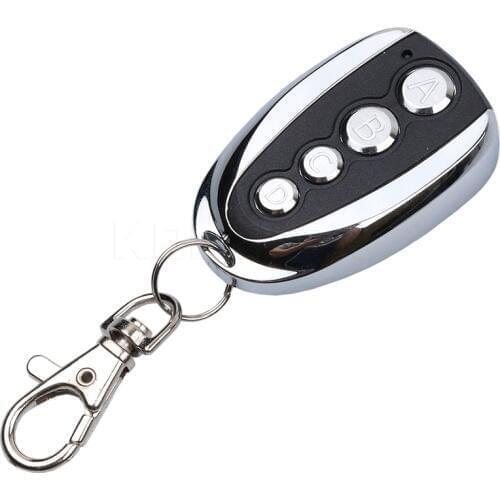 Universal ABCD Key Control 433.92MHZ Remote Cloning 4 Channel Auto Car Garage Door Duplicator Rolling Code For Car Keychain