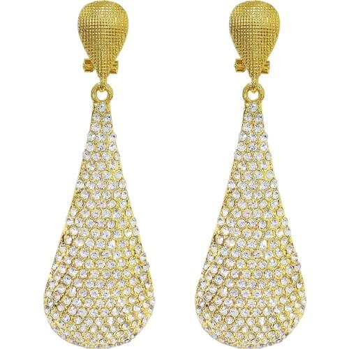 Drop Dangle Earrings Wedding Engagement Party gift African gold earrings for women Fashion Jewelry