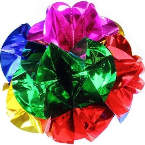 1 PC Big Size Appearing Ball Flower Magic Tricks Multi Color Bouquet Props Show Toys Stage Accessories
