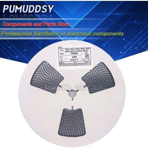2000PCS SMA Rectifier diode 1N5819 SS14 1N5822 SS34 SR160 SS16 1N5817 SS12 SR1100 SS110 SR360 SS36 SR240 SS24 SR2100 SS210 SS310
